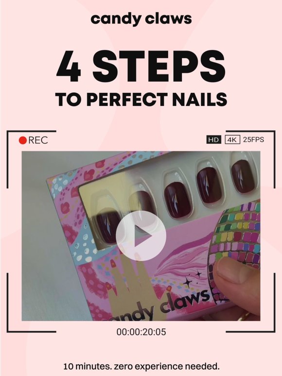 4 steps to perfect nails 💅