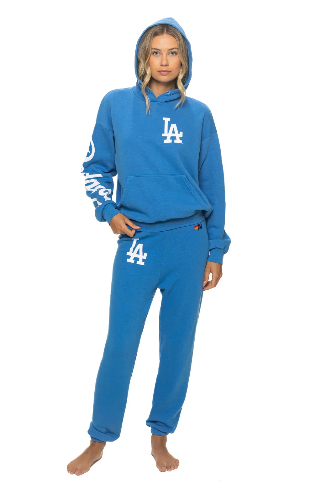 Image of LOS ANGELES DODGERS LA 2026 SWEATPANTS - COBALT