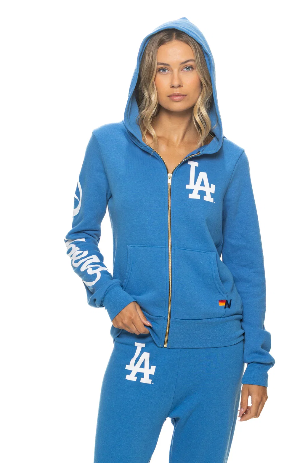Image of LOS ANGELES DODGERS 2026 ZIP HOODIE - COBALT