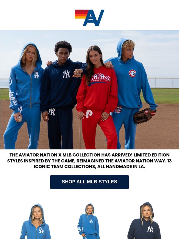 Aviator Nation x MLB™ Is Here ⚾️ 13 Iconic Teams
