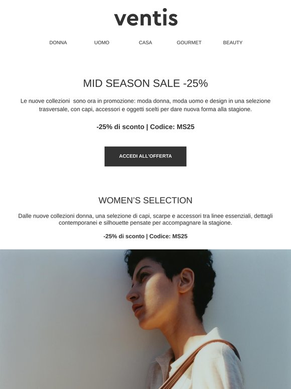 Fashion & Design: -25%