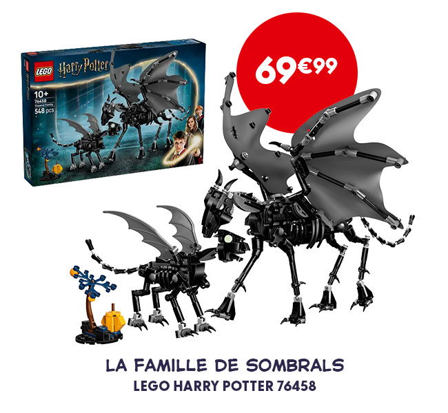 La famille de Sombrals LEGO Harry Potter 76458