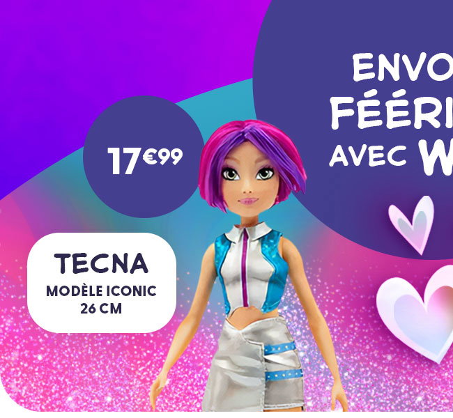 Poupée Winx Modèle Iconic 26cm - Tecna