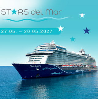 Eventkreuzfahrt „Stars del Mar 2027“ - mit Giovanni Zarrella & Vanessa Mai