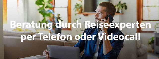 Beratung durch Reiseexperten