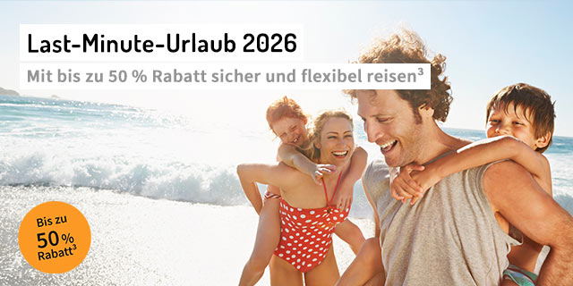 Last-Minute-Urlaub 2026