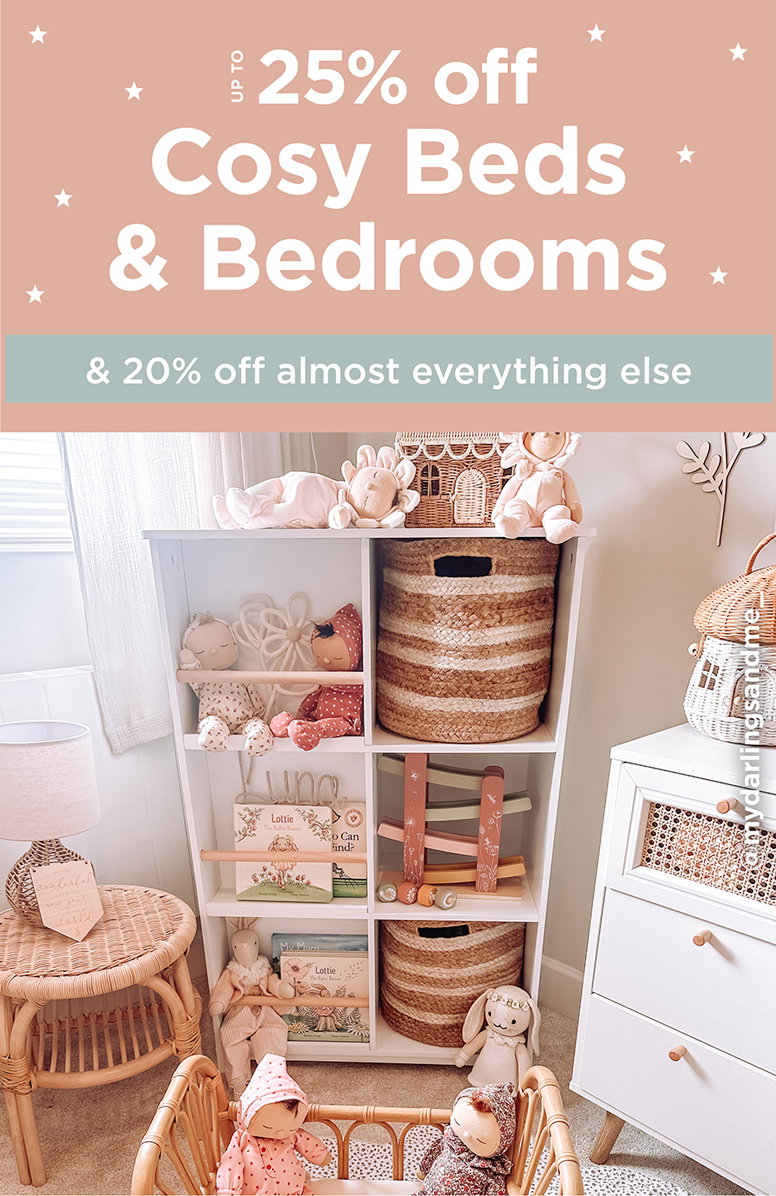 Up to 25% off bedrooms