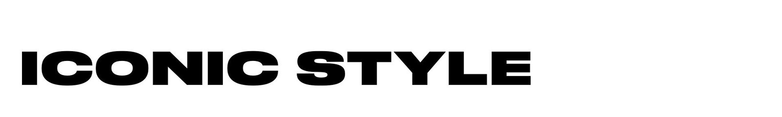 ICONIC STYLE