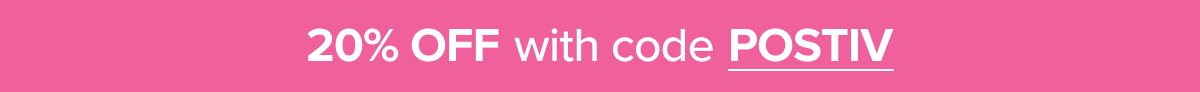 20% OFF with code POSITIV