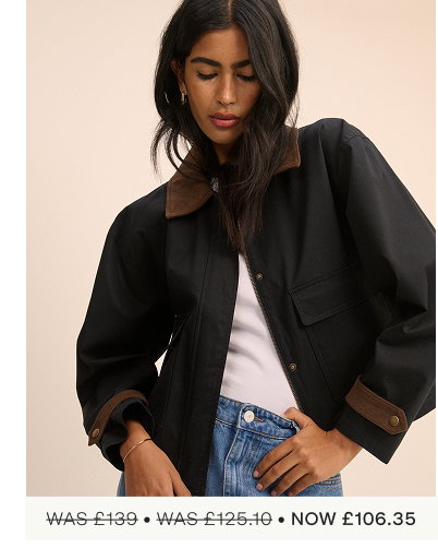 Navy Short Freddie Barn Jacket 