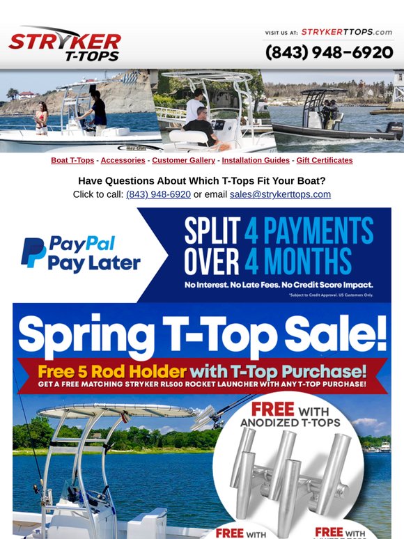 The Best Time to Buy a Stryker T-Top is Now...