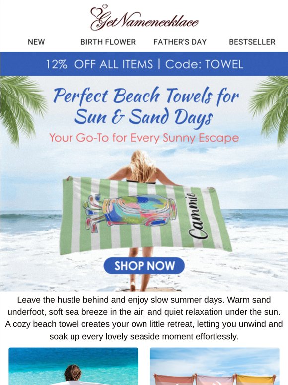 🌊 Perfect Beach Towels for Sun & Sand Days
