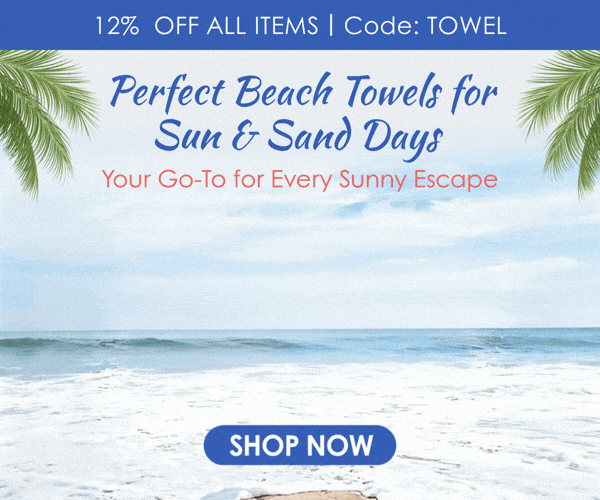 Perfect Beach Towels for Sun & Sand Days 