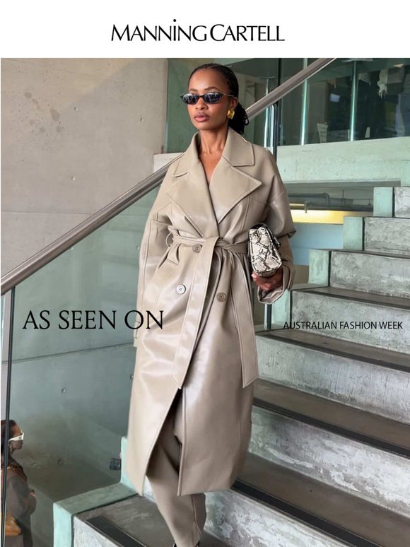 As Seen on Australian Fashion Week