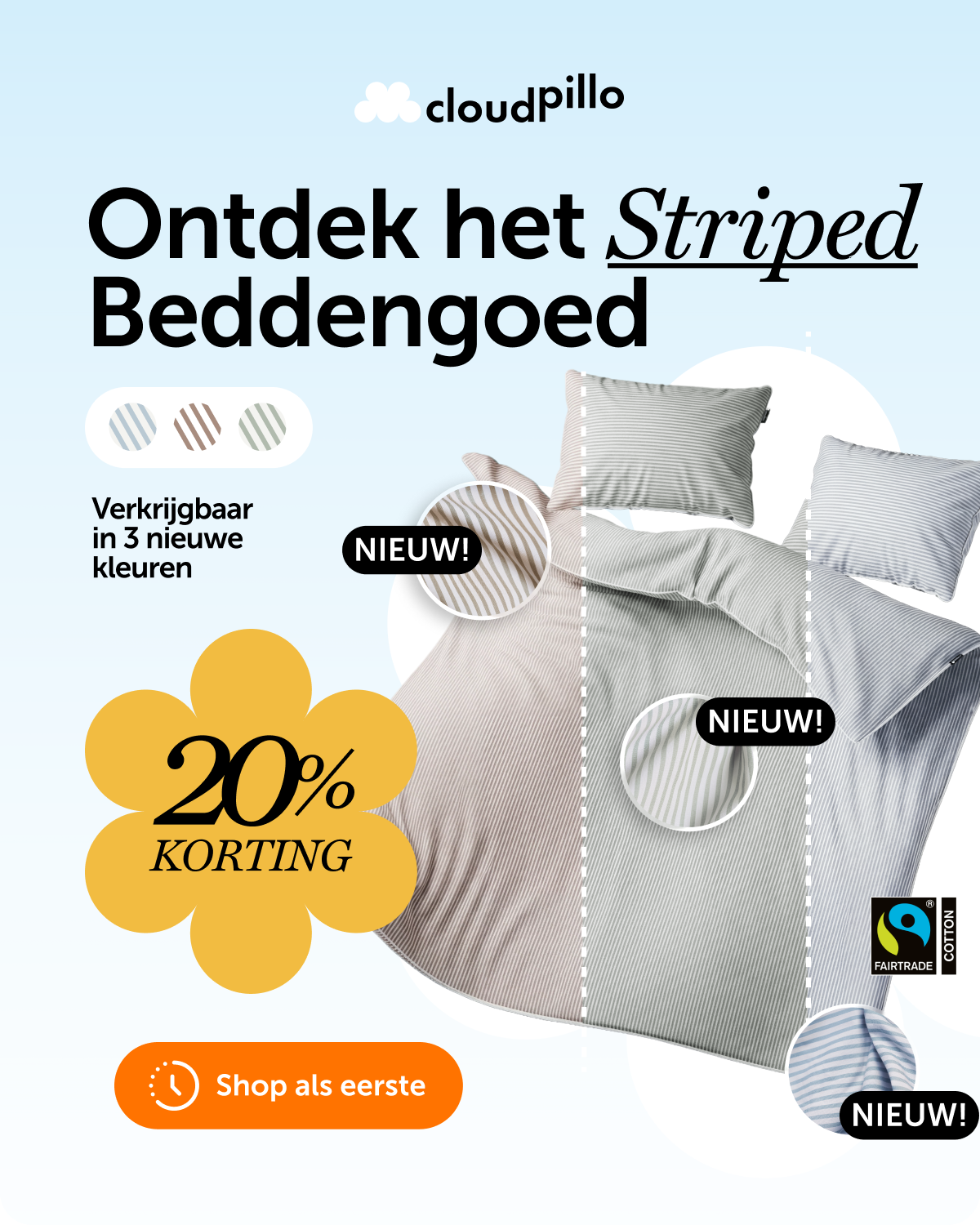 Nieuwe kleuren beddengoed!