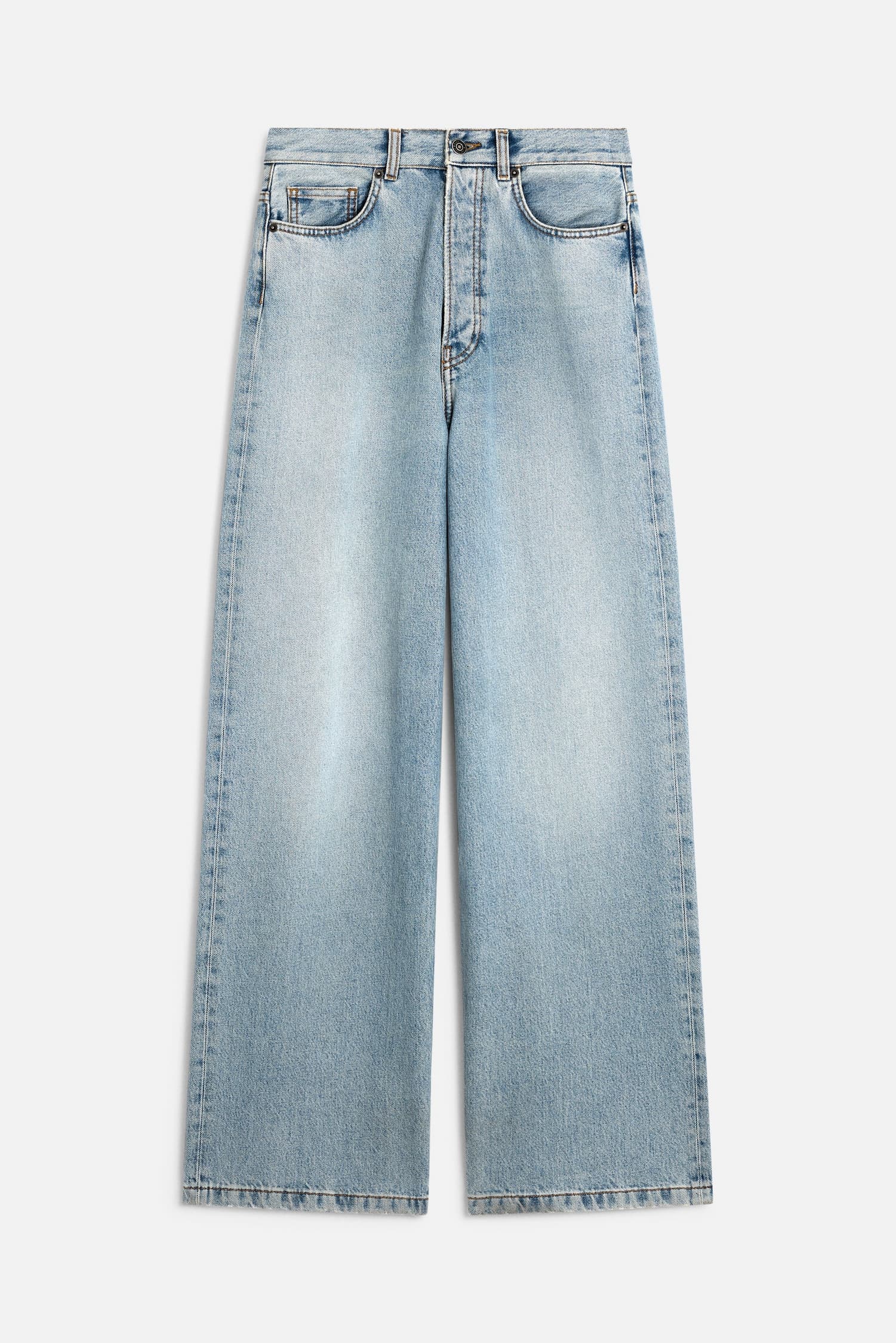 Baggy Jeans In Light Blue