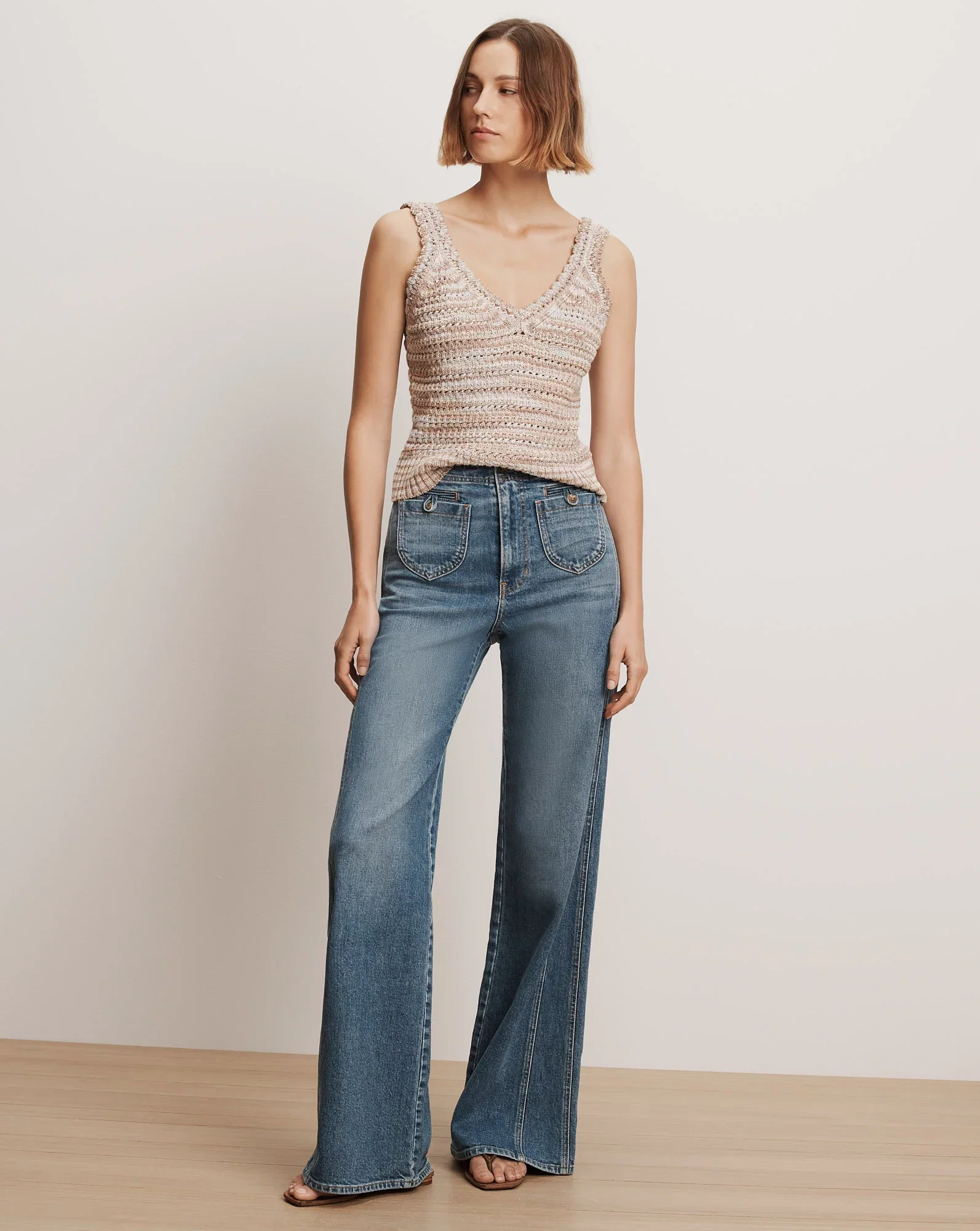 Image of Taylor Godet Wide-Leg Jean