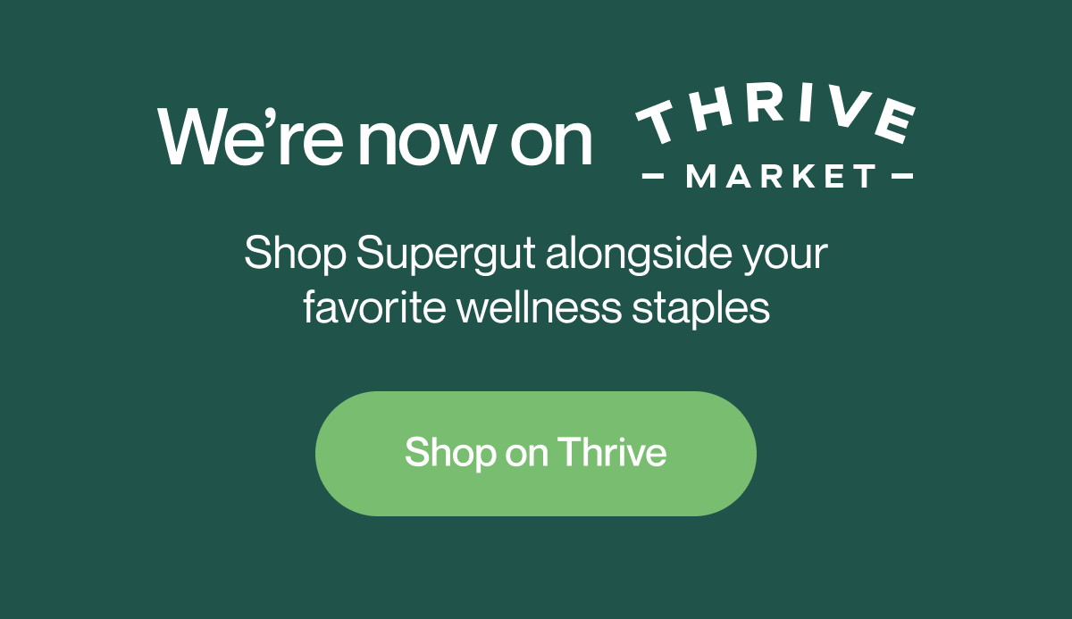We're now on Thrive Market | Shop on Thrive