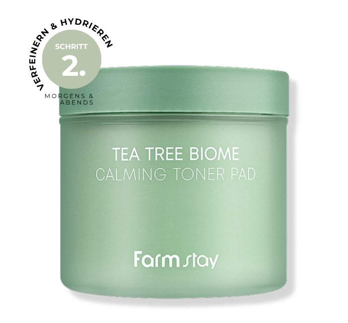 Tea Tree Biome Calming Toner Pads von Farmstay