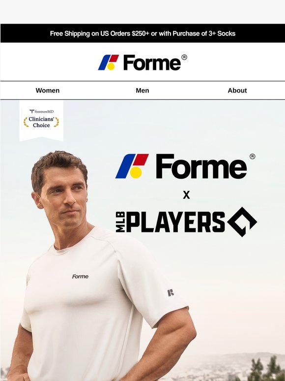 Forme® x MLB Players, Inc.