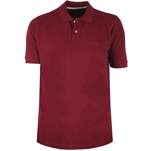 Shop Albert and Maurice Maroon Polo Shirt