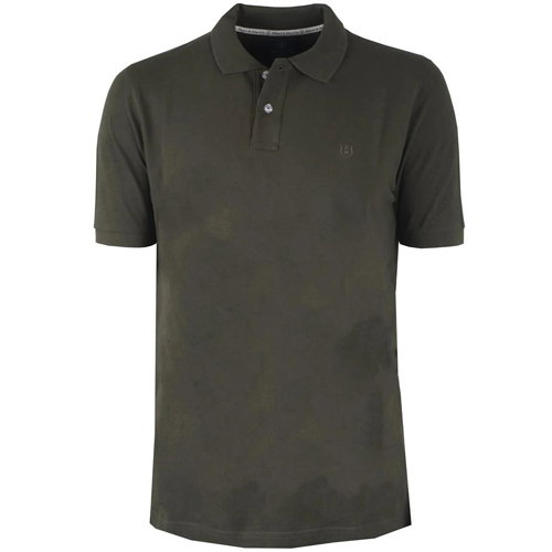 Shop Albert and Maurice Military Green Polo Shirt
