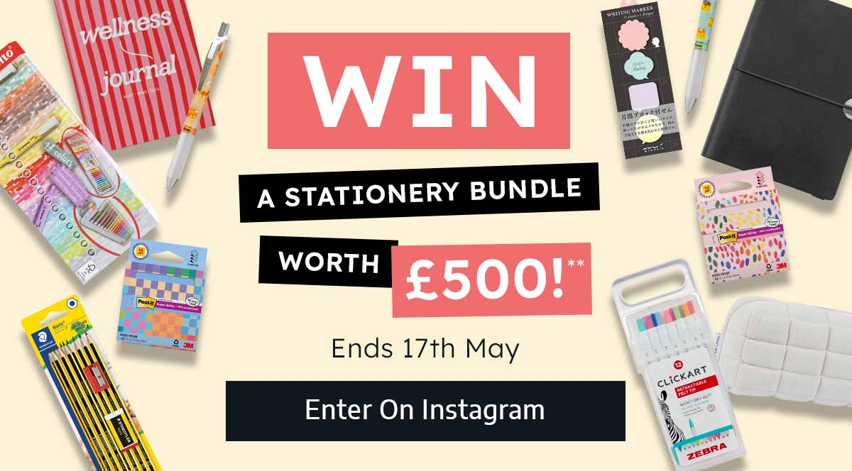 National Stationery Week 2026 - Win A Stationery Bundle Worth £500!** - Ends 17th May - Enter On Instagram