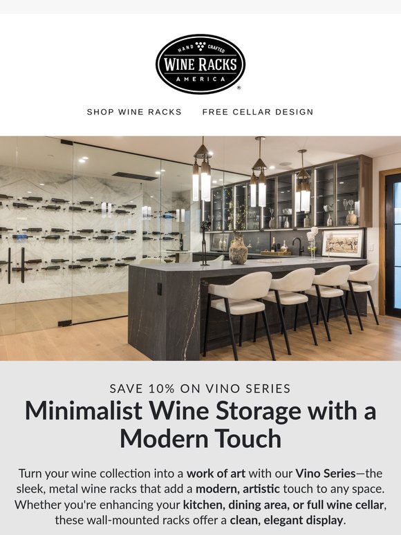 10% Off Vino Series – Create a Stunning Wine Display!
