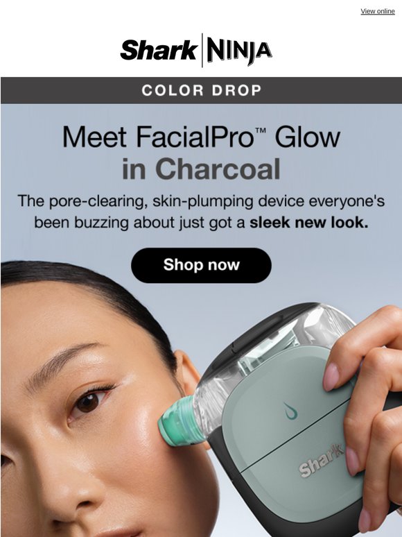 FacialPro™ Glow in Charcoal is live 🖤