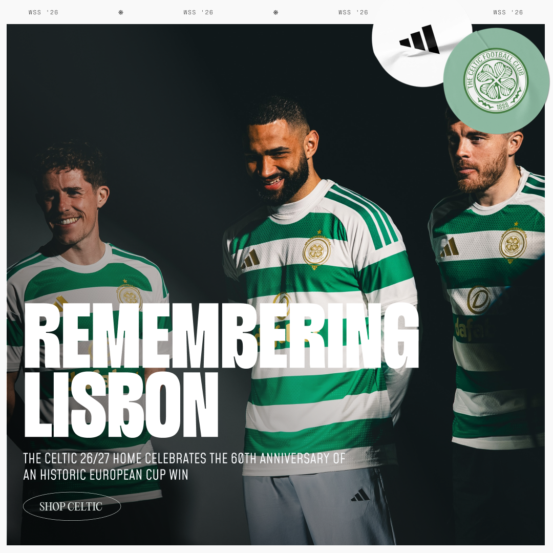 NEW adidas Celtic 26/27 Home Jersey