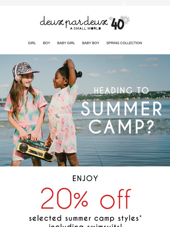 Ready for Camp & Splash Days 🏕️💦