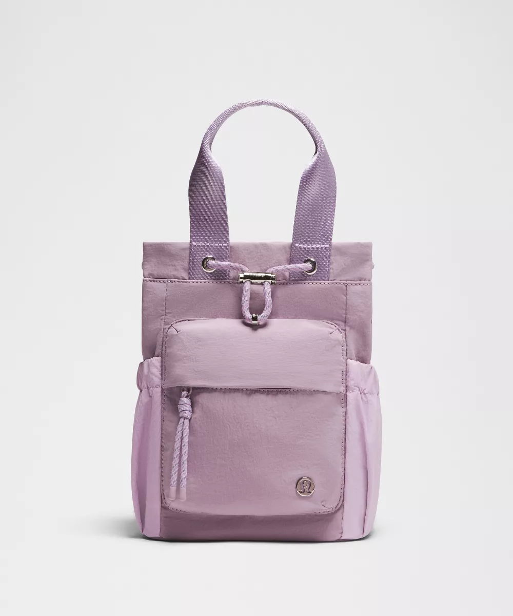 Convertible Drawstring Bucket Bag Mini 5L