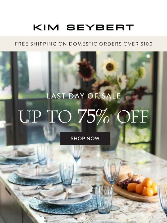 Final Hours Of Sample Sale