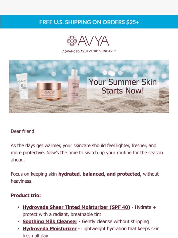 Your Summer Skin Starts Now ☀️