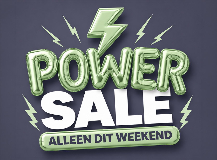  ⚡ POWER SALE is gestart ⚡ 