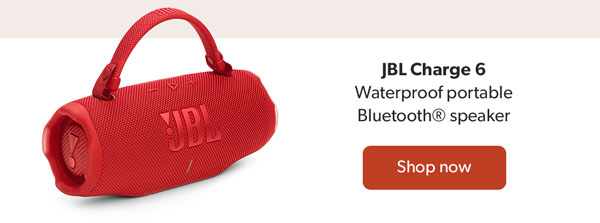 JBL Charge 6 Waterproof portable Bluetooth speaker