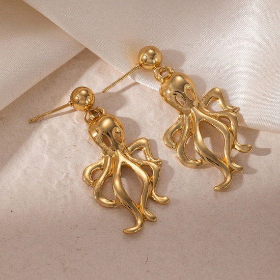 Stainless Steel Dangle Earrings