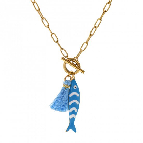 Stainless Steel Charm Necklaces