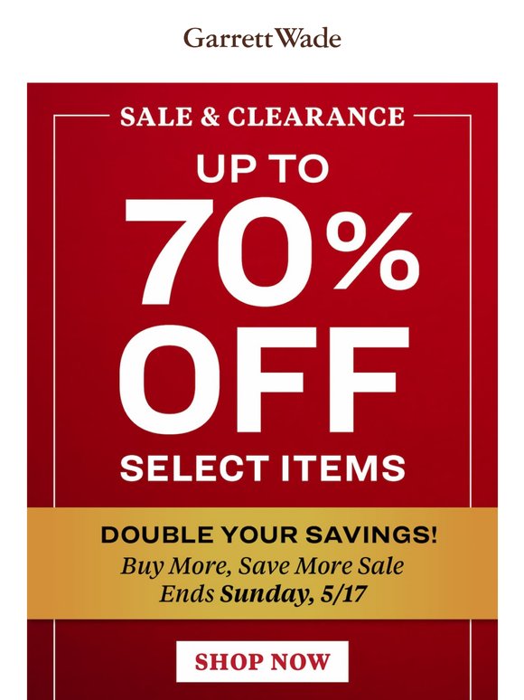 🔴 Up to 70% off!