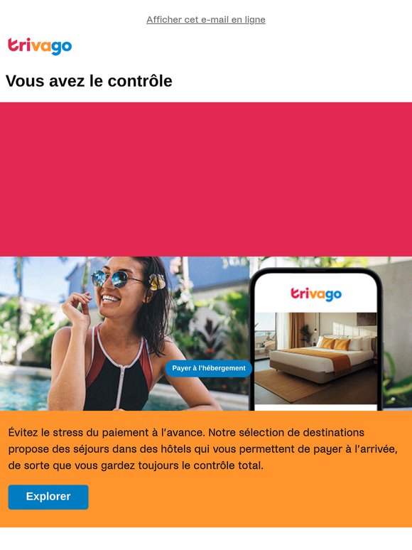 Ici, pas besoin de payer à l’avance 😌