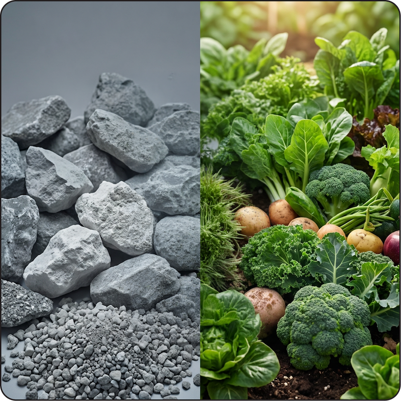 Rocks vs plants