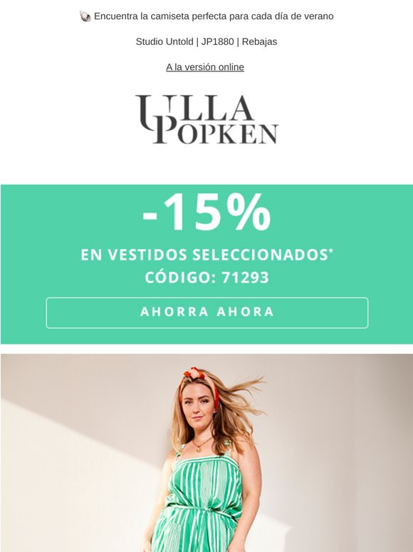 ¡Vístete para la ocasión! 👗 -15% en vestidos seleccionados