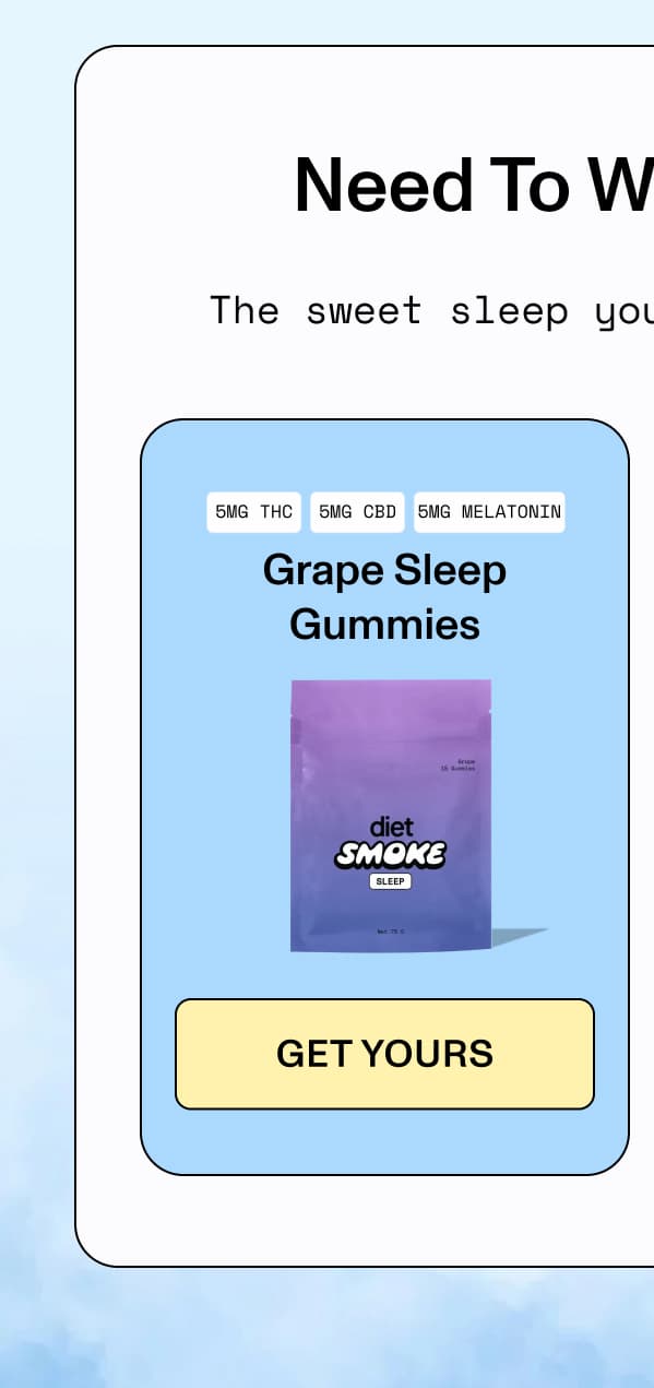 Grape Sleep Gummies 5MG THC | 5MG CBD | 5MG MELATONIN  >> GET YOURS <<