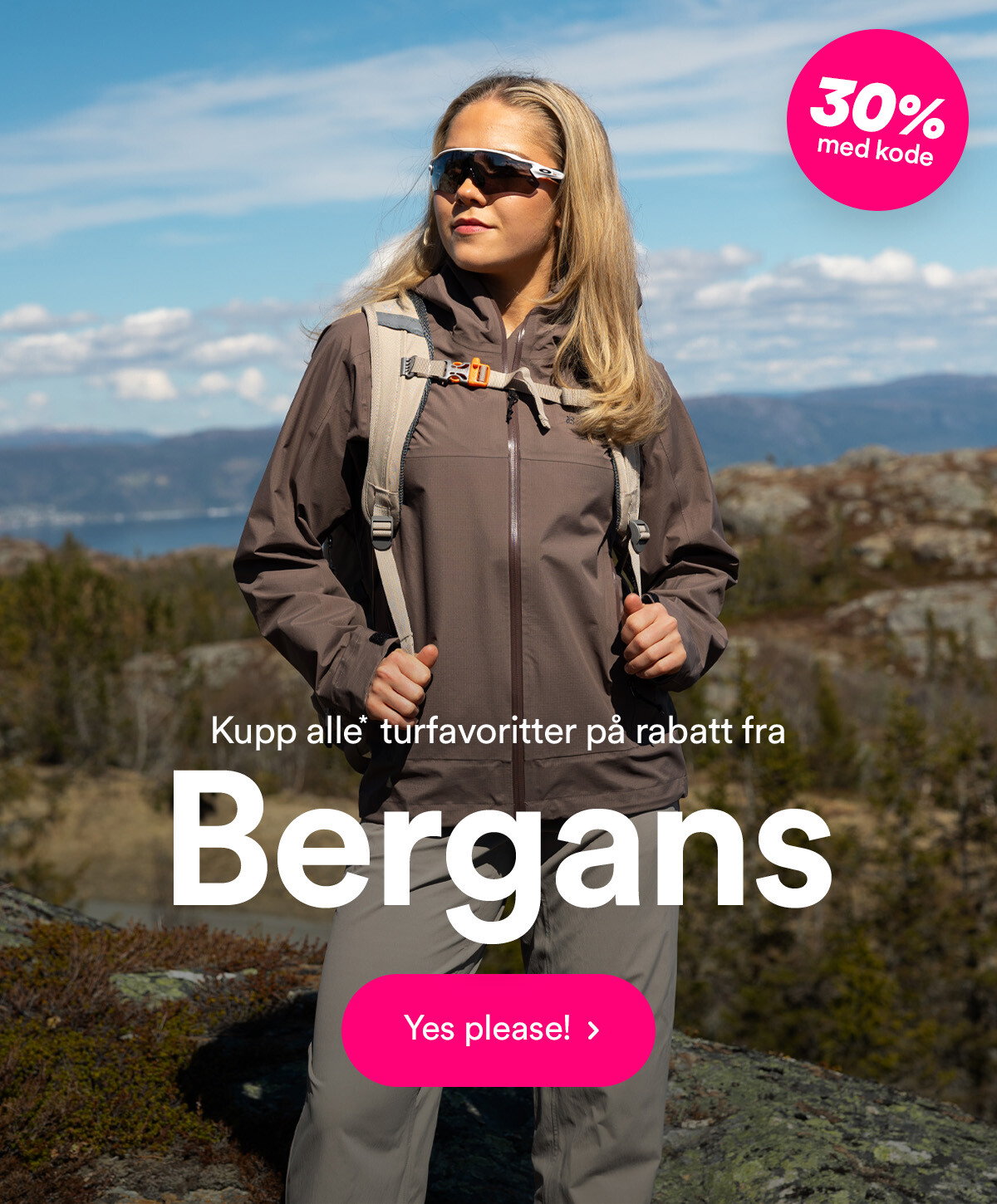Kupp turklær fra Bergans på rabattkode!