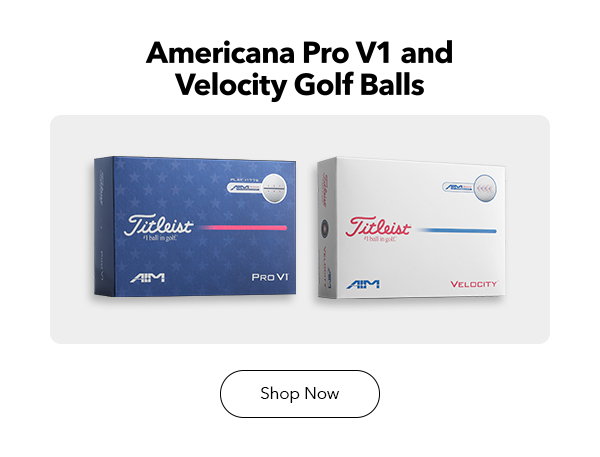 Titleist Americana Pro V1 and Velocity Golf Balls | Shop Now 