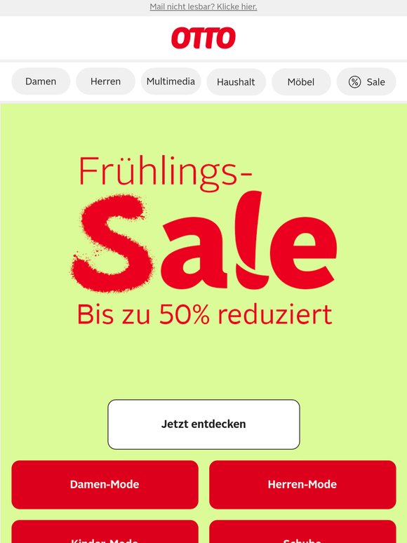 ⏰Nur noch bis Montag: Frühlings-Sale – bis zu 50% sparen!