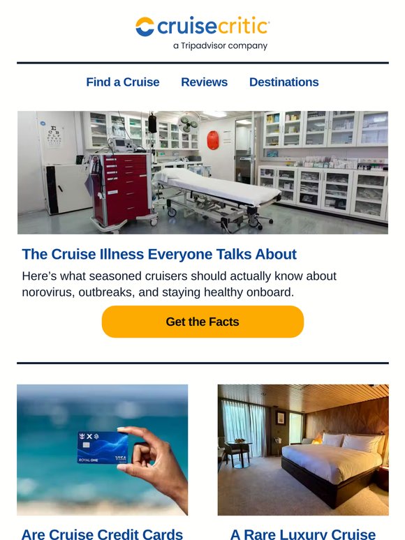 The Cruise Illness Everyone Talks About 😷; Cruise Credit Cards & More