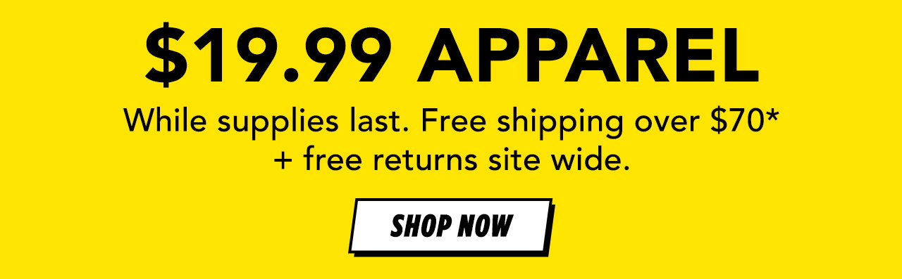Apparel Deals | $19.99 EACH