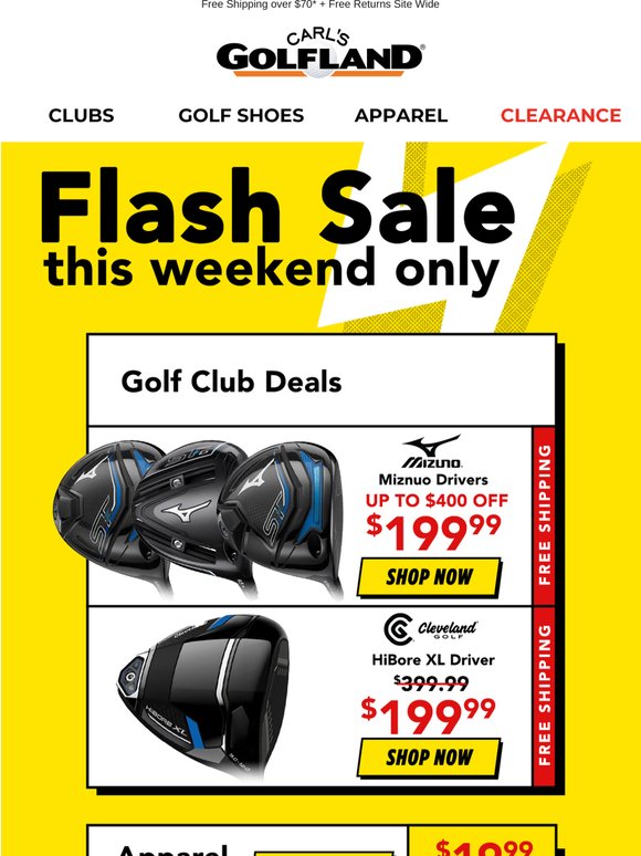 FLASH SALE ⚡ $19.99 Apparel & MORE