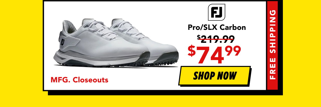 FootJoy Pro/SLX Carbon Golf Shoes | MFG Closeouts